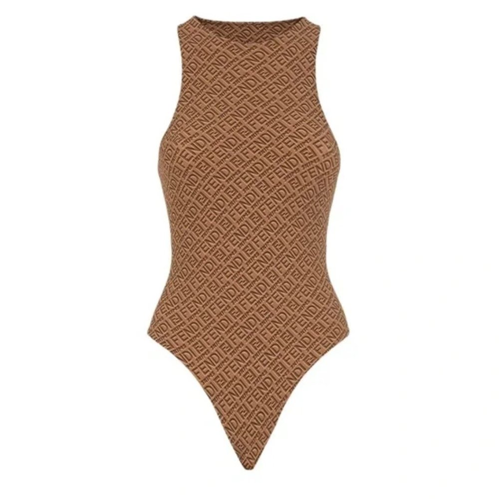 Fendi x Skims Sleeveless Bodysuit in California xxs